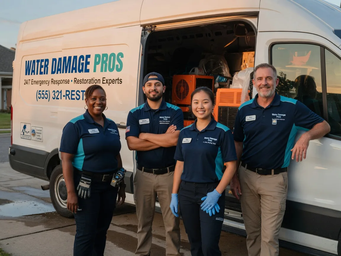 Water Damage Restoration company in Oilton, OK